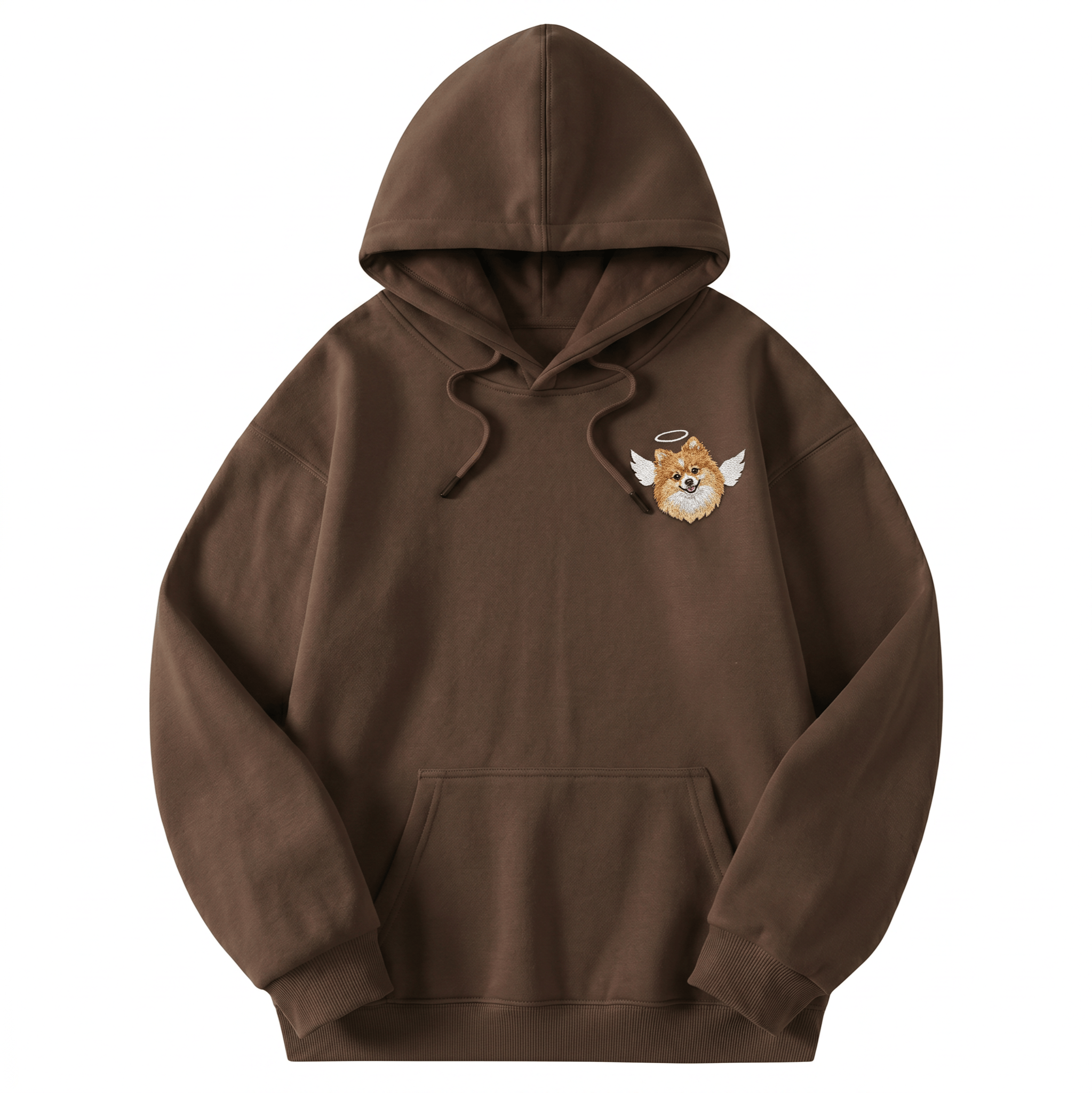 Custom Pet Embroidered Halo Stitch Hoodie