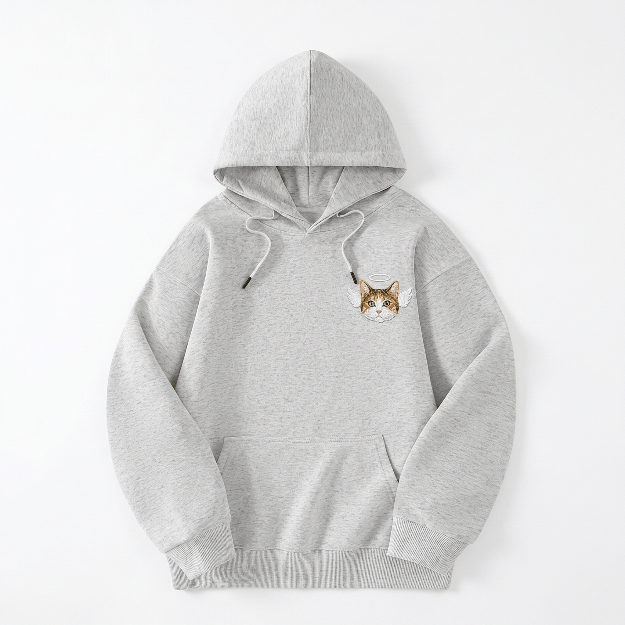 Custom Pet Embroidered Halo Stitch Hoodie