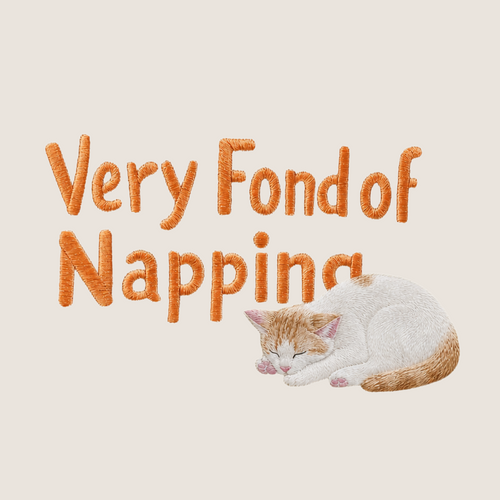 Custom Pet Embroidered Sleepyhead Stitch Sweatshirt