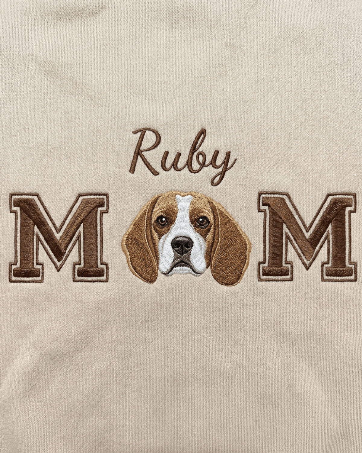 Custom Pet Embroidered Devotion Stitch Sweatshirt