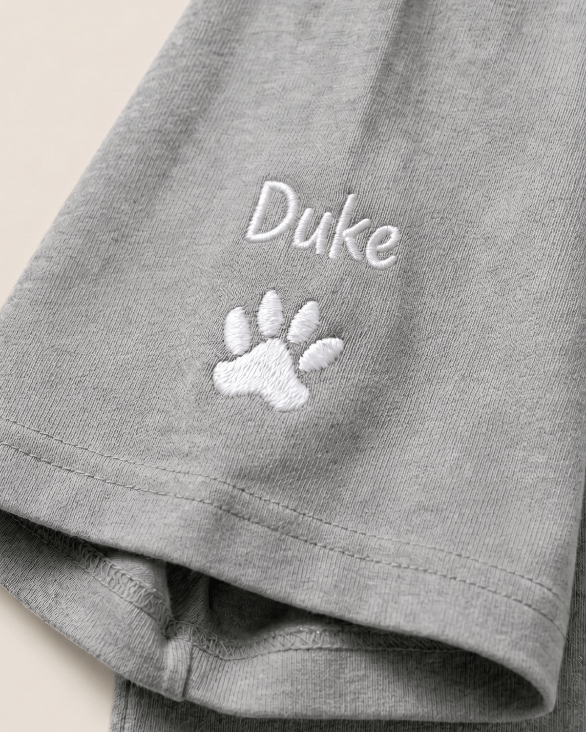 Custom Pet Embroidered Story Stitch T-Shirt