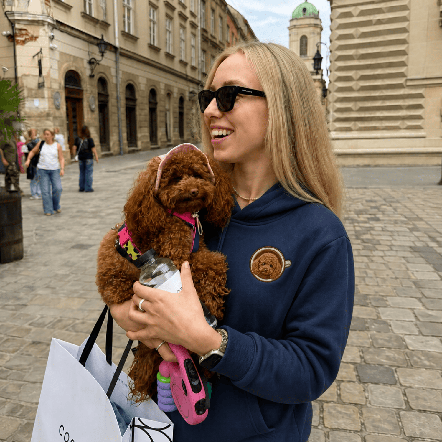 Custom Pet Embroidered Brew Stitch Hoodie