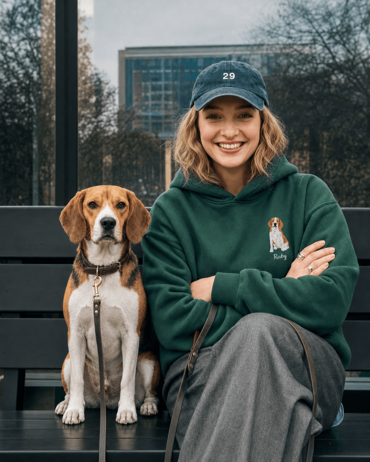 Custom Pet Embroidered Story Stitch Hoodie