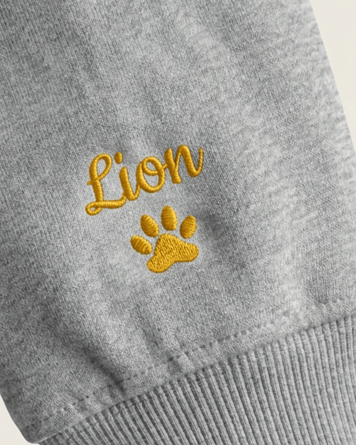 Custom Pet Embroidered Urban Stitch Hoodie