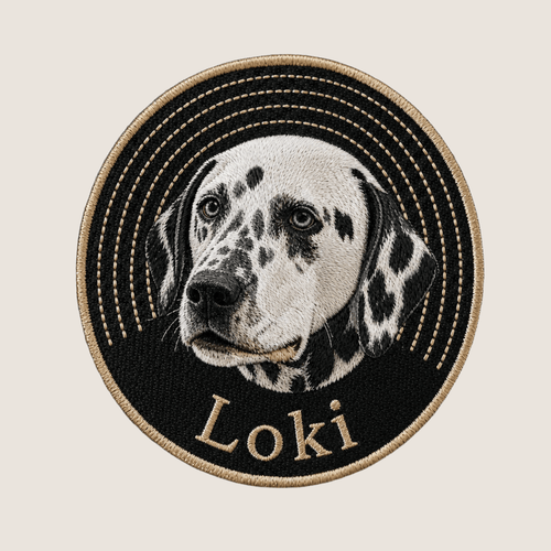 Custom Pet Embroidered Groove Stitch Sweatshirt