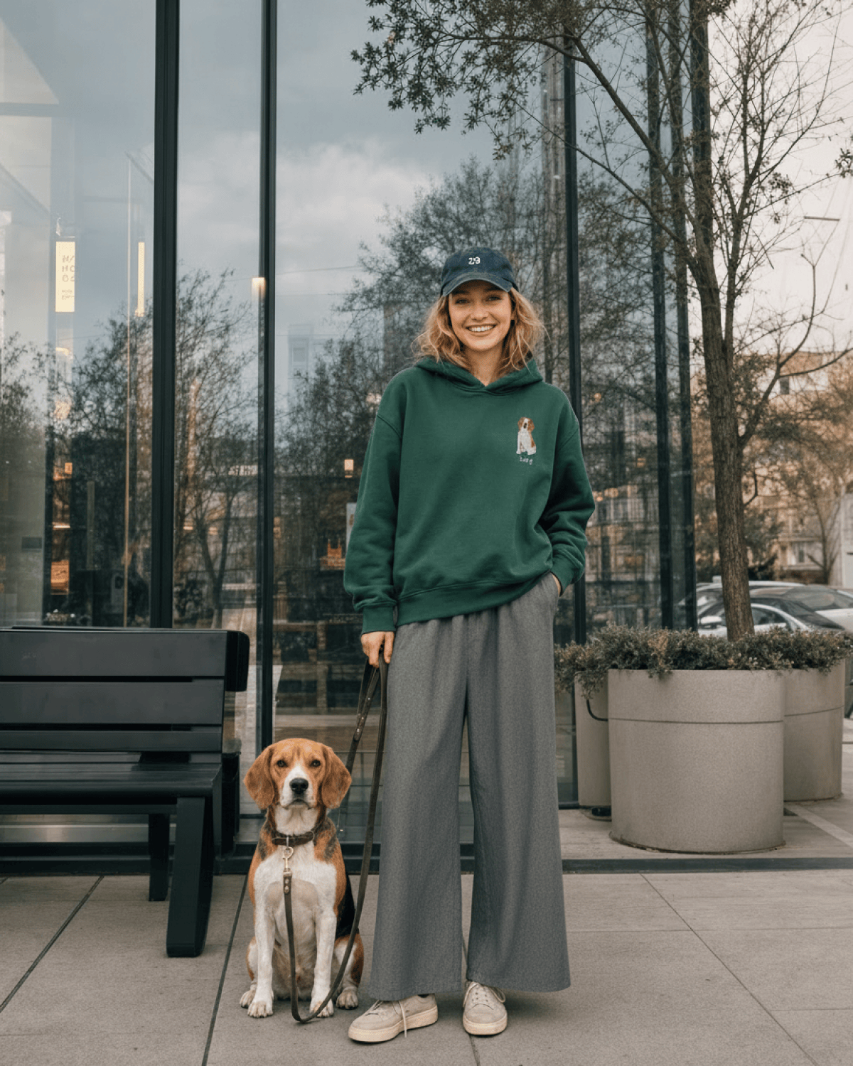 Custom Pet Embroidered Story Stitch Hoodie