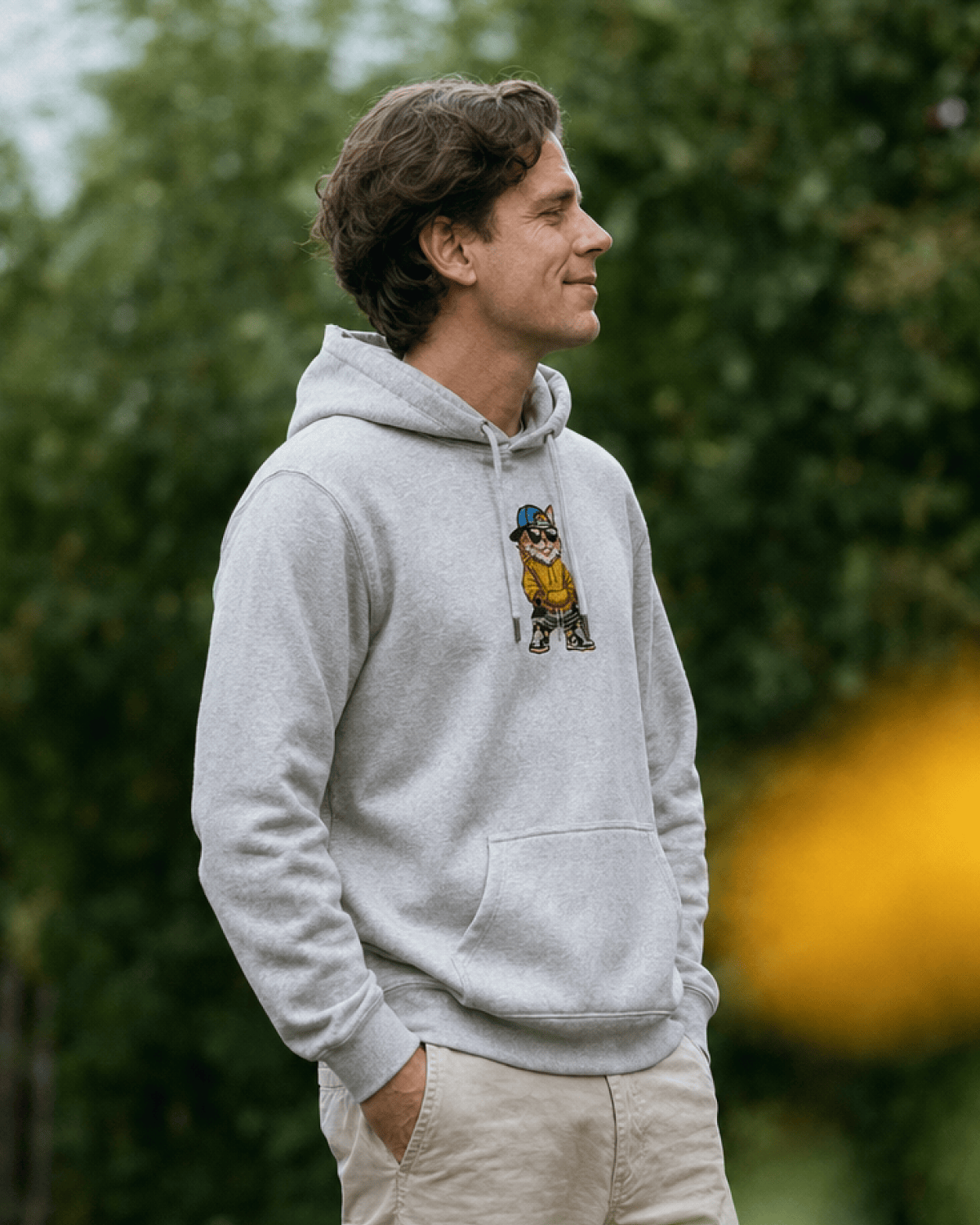 Custom Pet Embroidered Urban Stitch Hoodie