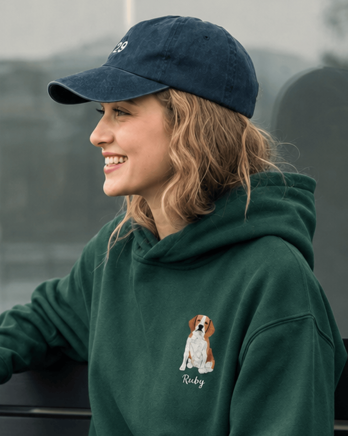 Custom Pet Embroidered Story Stitch Hoodie