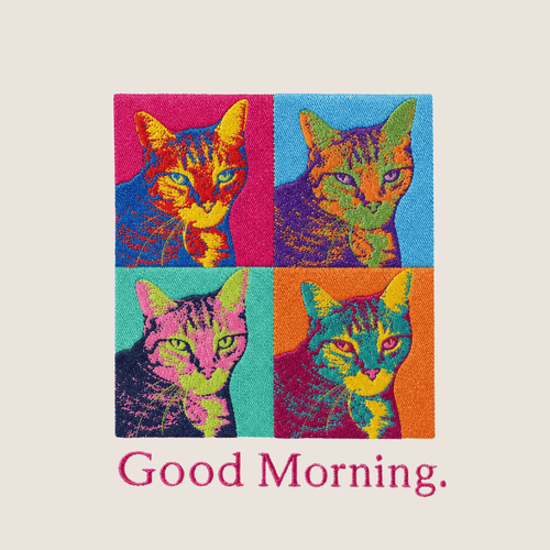 Custom Pet Embroidered Bold Stitch Sweatshirt