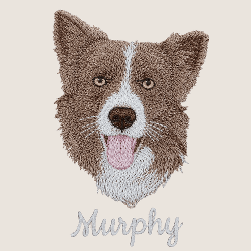 Custom Pet Embroidered Icon Stitch Sweatshirt