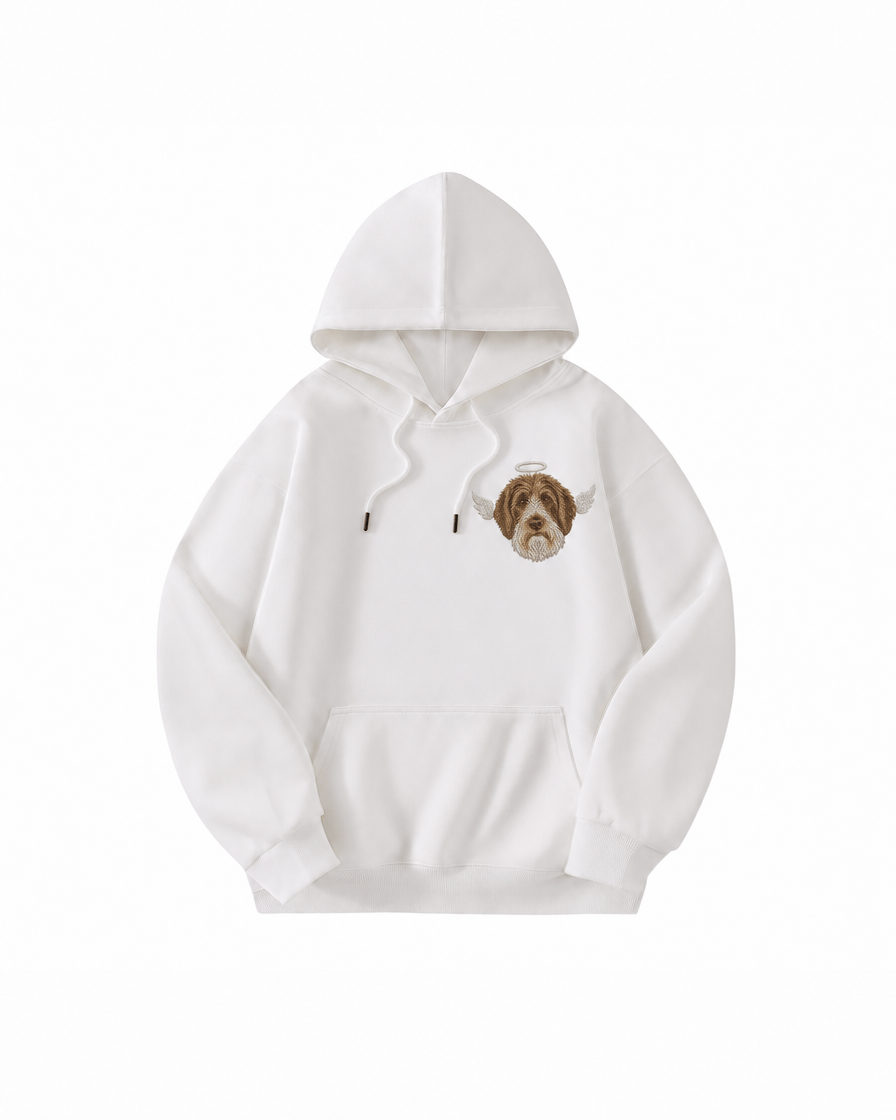 Custom Pet Embroidered Halo Stitch Hoodie