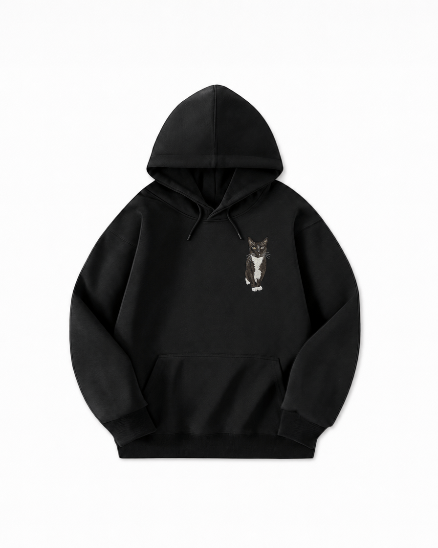 Custom Pet Embroidered Story Stitch Hoodie