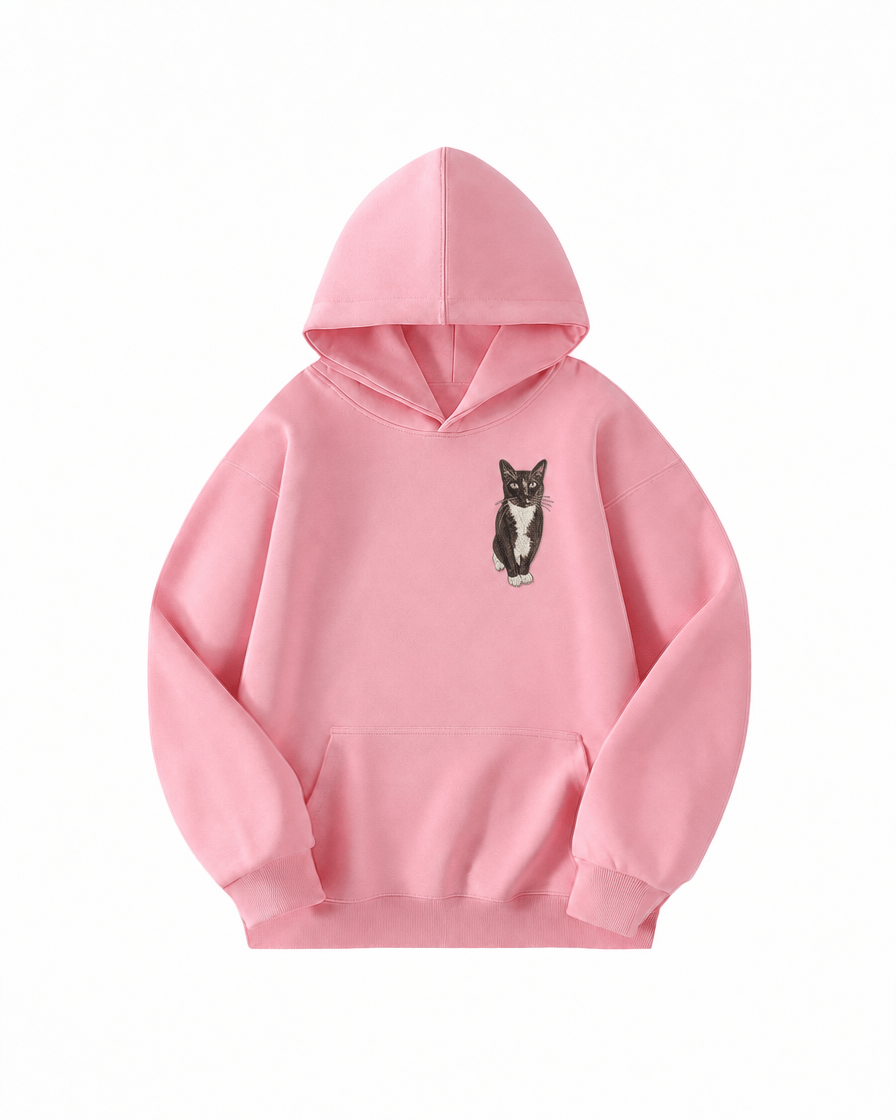 Custom Pet Embroidered Story Stitch Hoodie