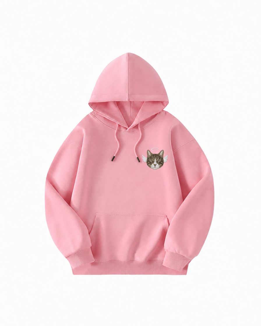 Custom Pet Embroidered Halo Stitch Hoodie