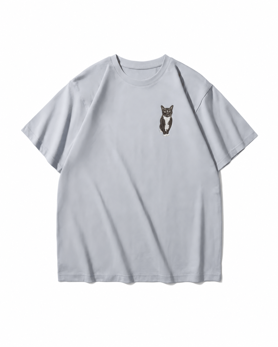 Custom Pet Embroidered Story Stitch T-Shirt