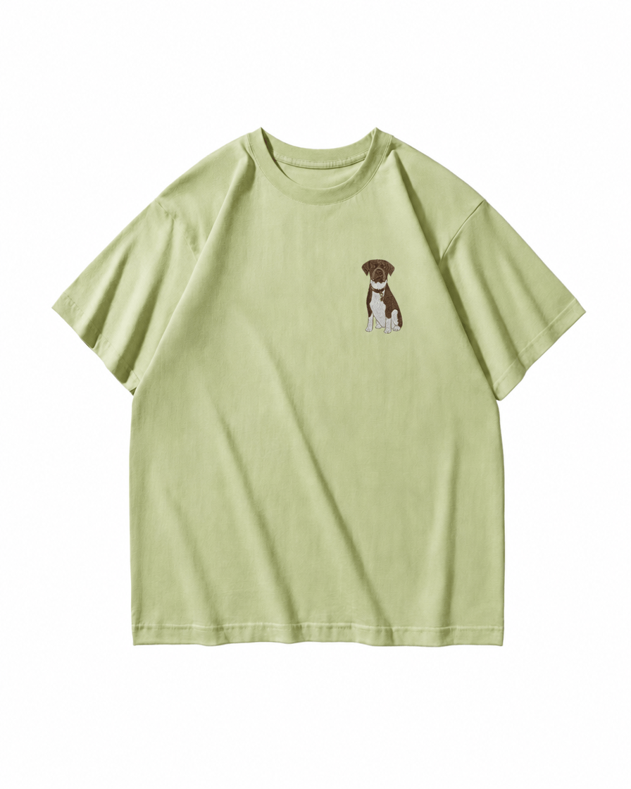 Custom Pet Embroidered Story Stitch T-Shirt