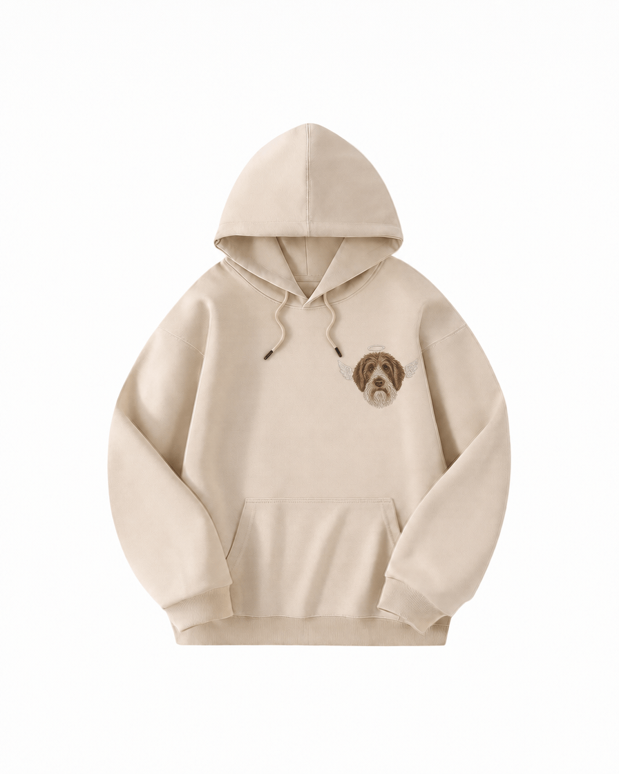 Custom Pet Embroidered Halo Stitch Hoodie