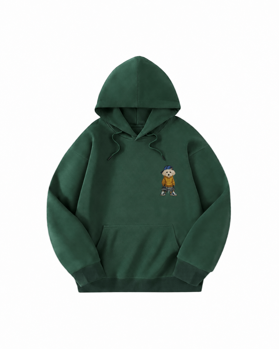 Custom Pet Embroidered Urban Stitch Hoodie