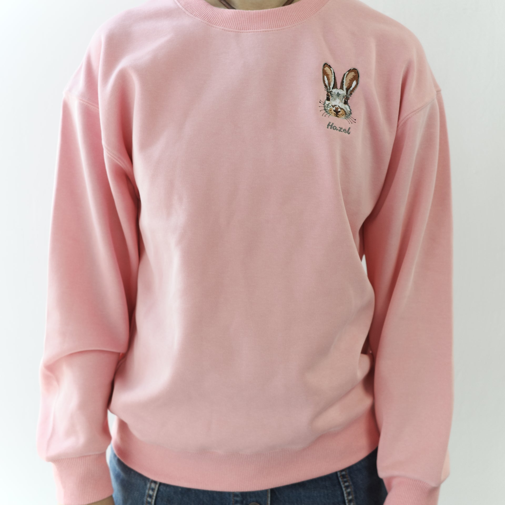 Custom Full-Color Embroidered Dog Portrait Hoodie