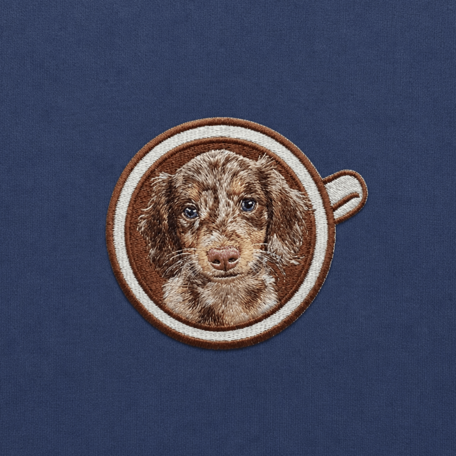Custom Pet Embroidered Brew Stitch Sweatshirt
