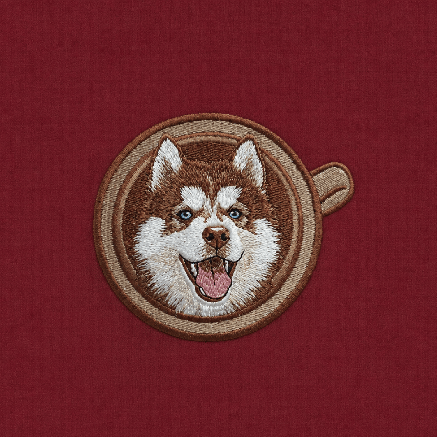 Custom Pet Embroidered Brew Stitch Sweatshirt