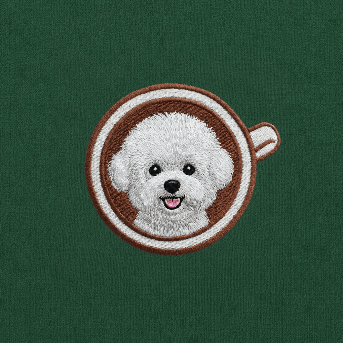 Custom Pet Embroidered Brew Stitch Sweatshirt