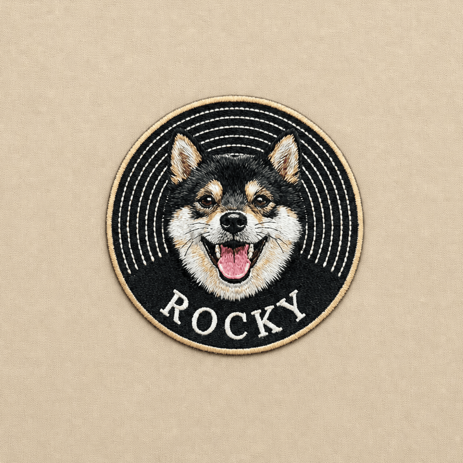 Custom Pet Embroidered Groove Stitch Hoodie