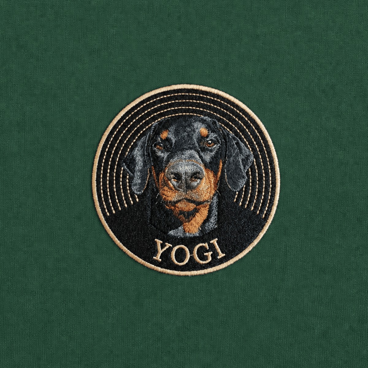Custom Pet Embroidered Groove Stitch Sweatshirt