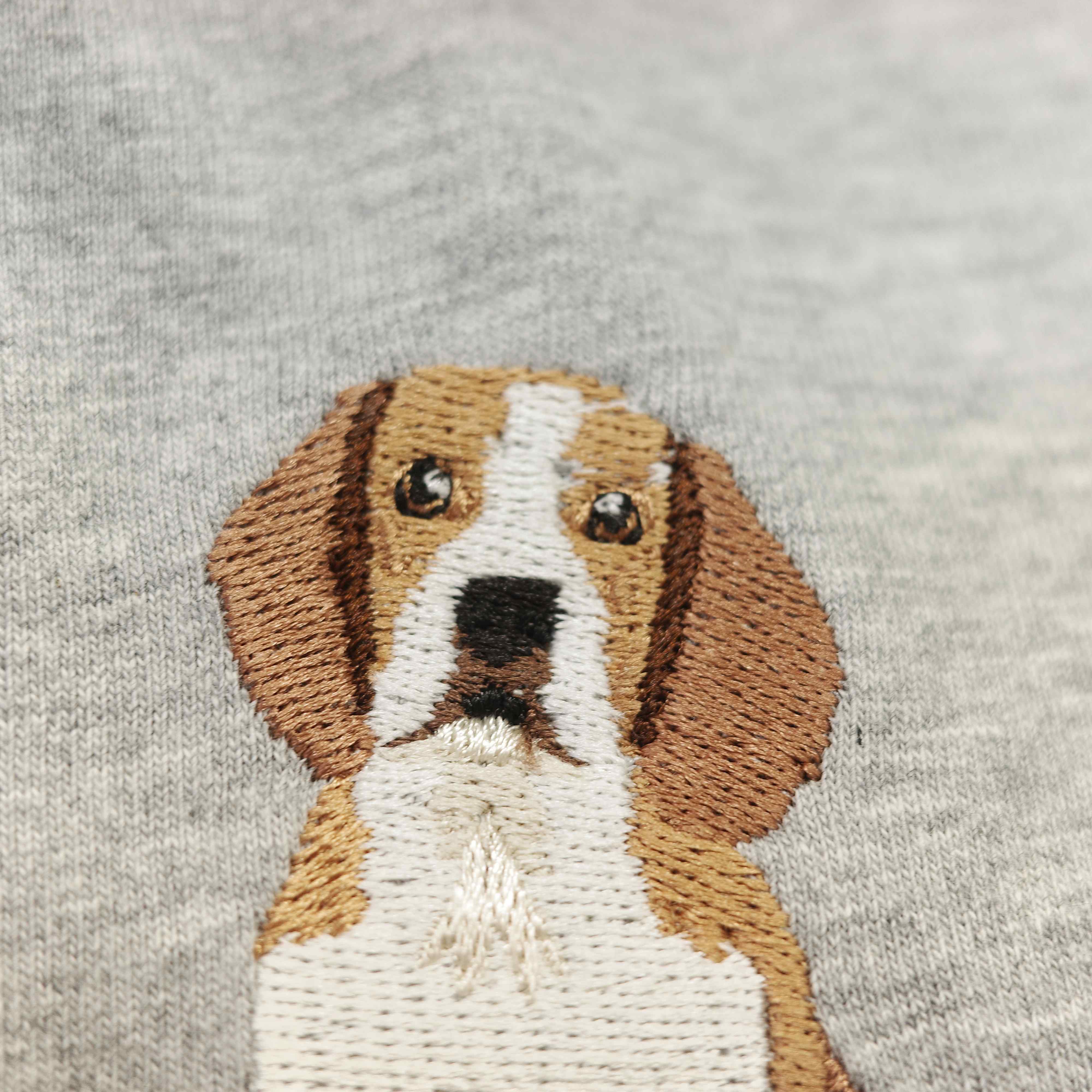 Custom Sitting Embroidered Pet Portrait Hoodie