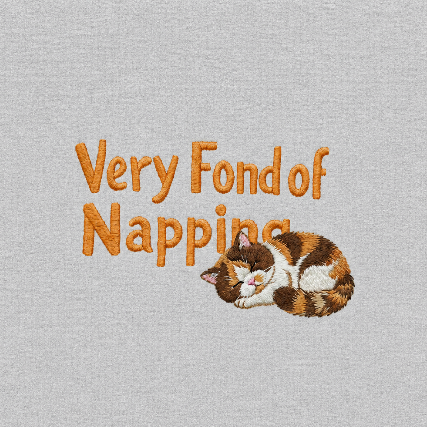 Custom Pet Embroidered Sleepyhead Stitch Sweatshirt