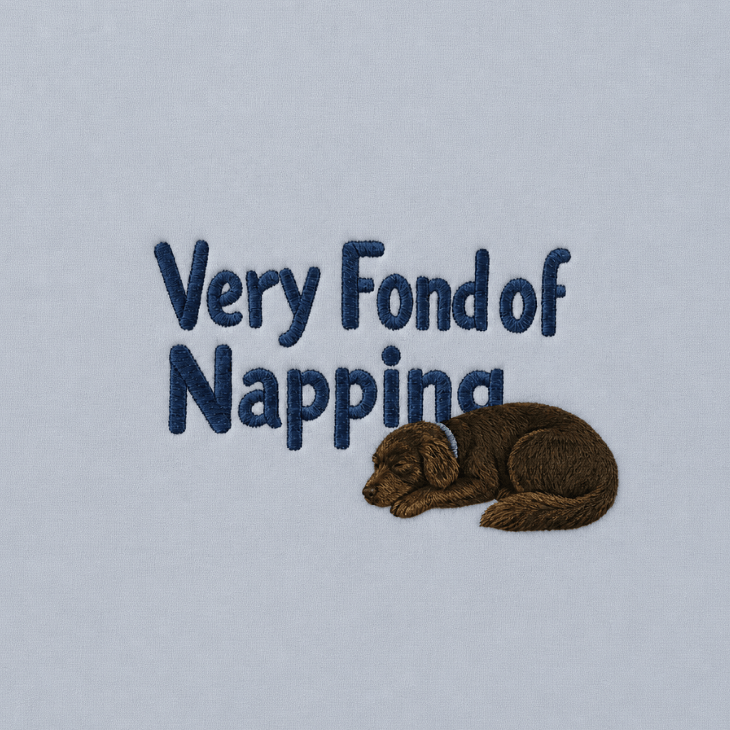 Custom Pet Embroidered Sleepyhead Stitch T-Shirt