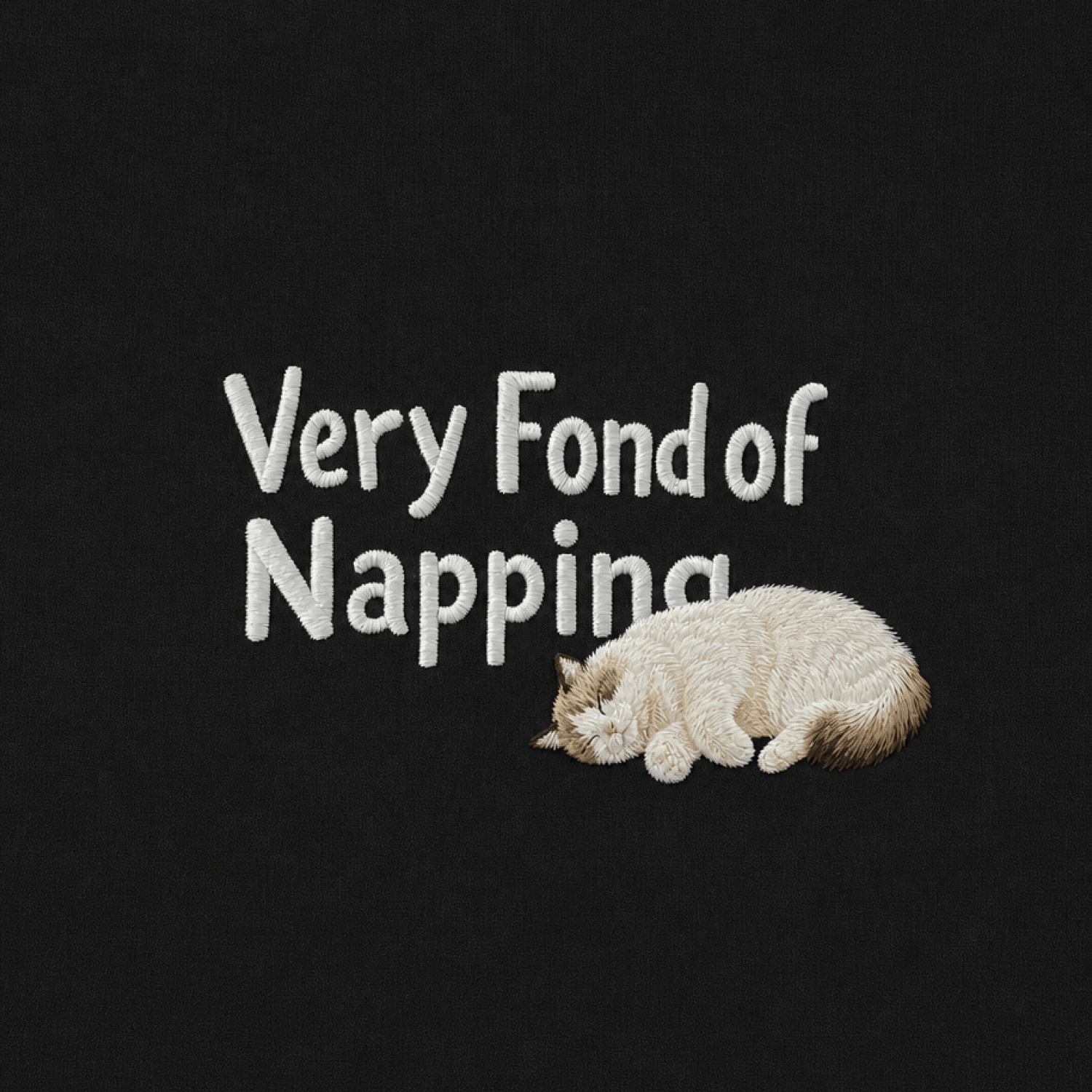 Custom Pet Embroidered Sleepyhead Stitch T-Shirt