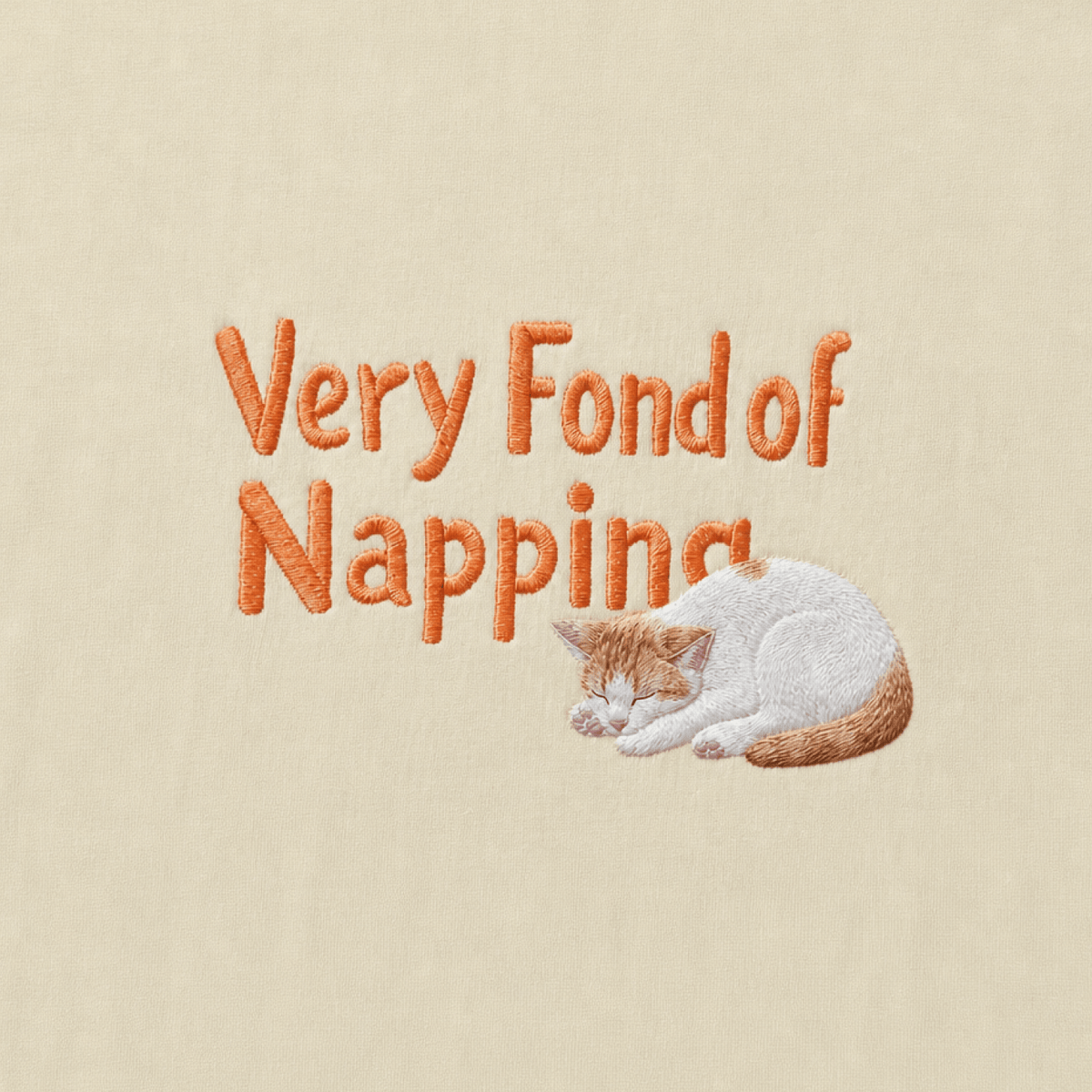 Custom Pet Embroidered Sleepyhead Stitch T-Shirt